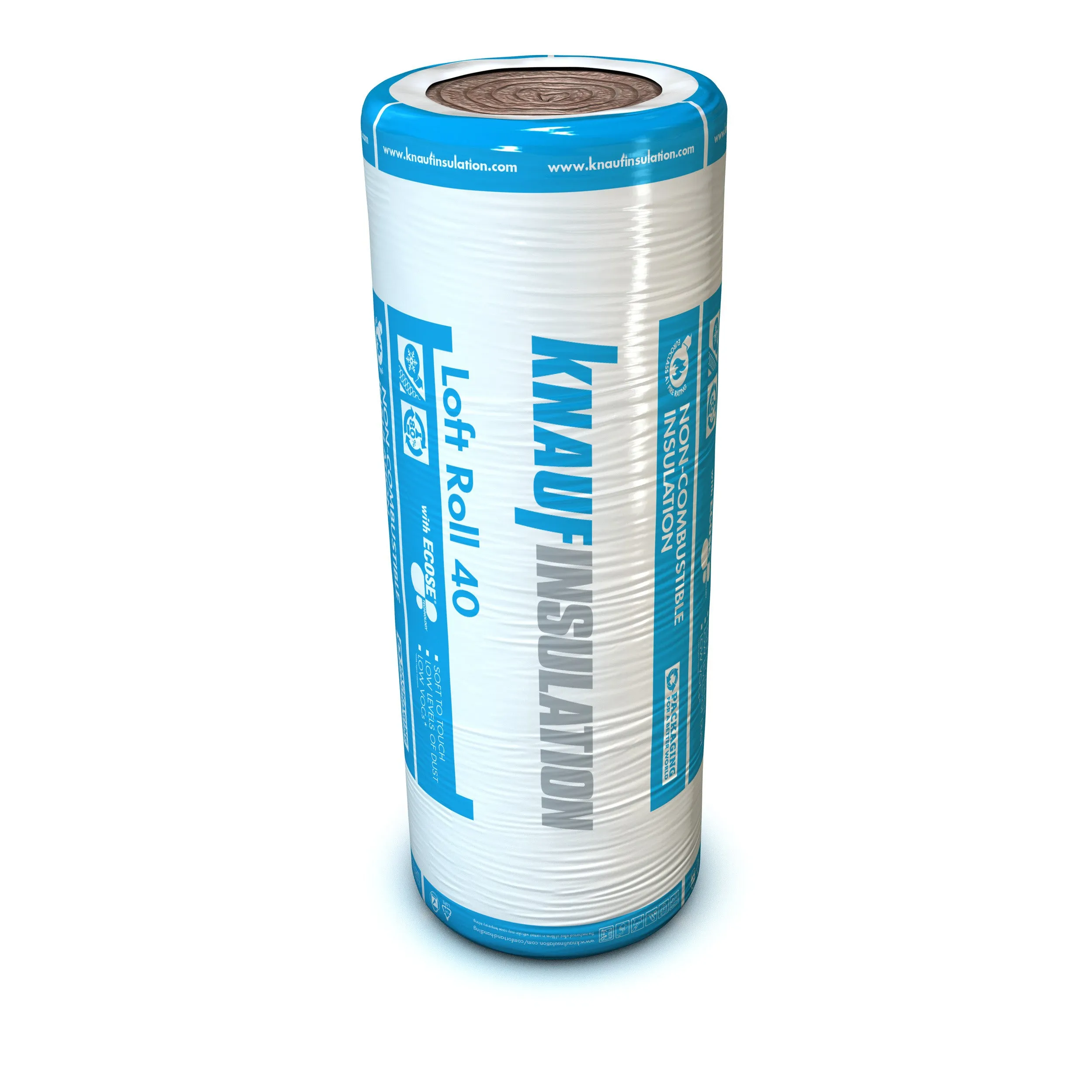100mm Knauf Loft Roll 40 (Combi-Cut)