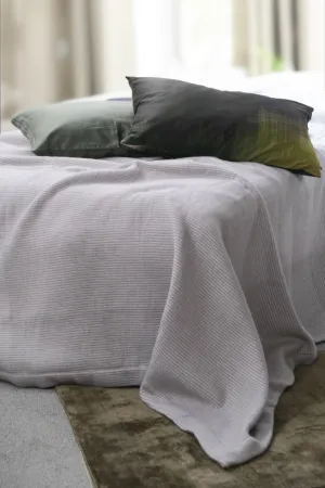 Bedspread Norwegian Wool - Light Grey