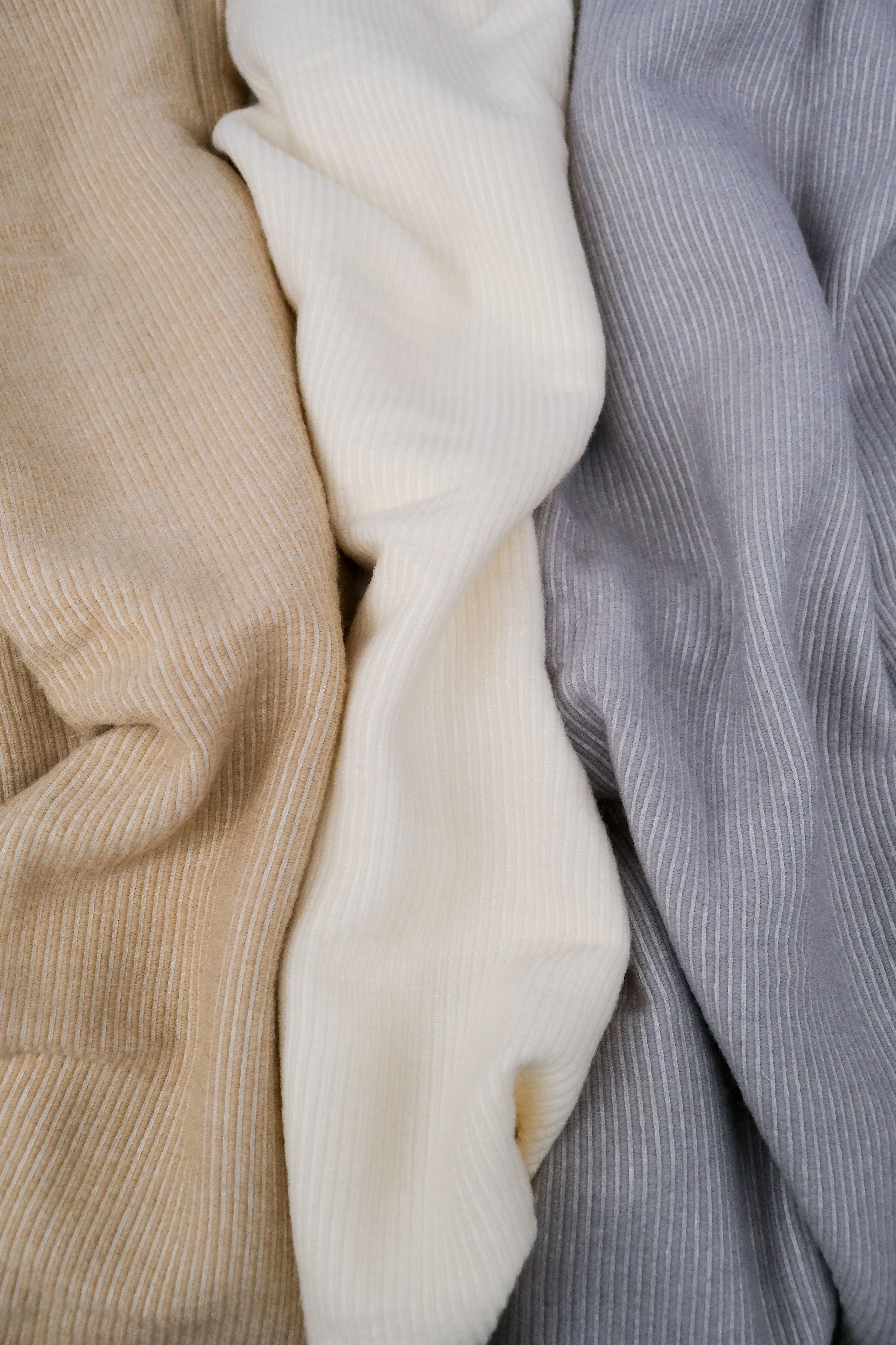 Bedspread Norwegian Wool - Light Grey