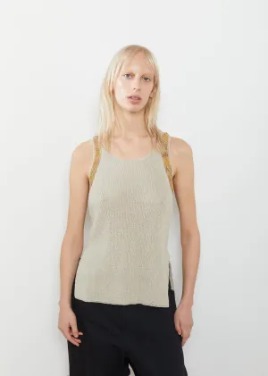 Bicolor Linen Tank