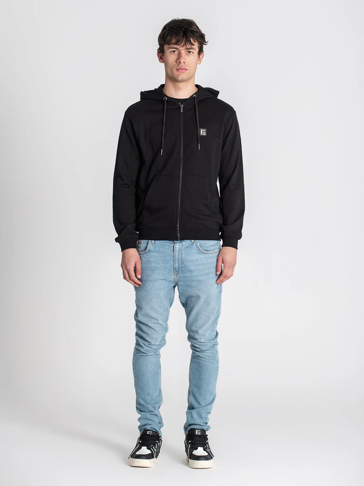 Black Warrior Angel Hoodie Jacket