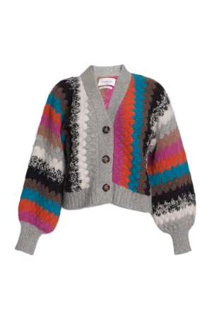 Charlie Multicolor Cardi Sweater