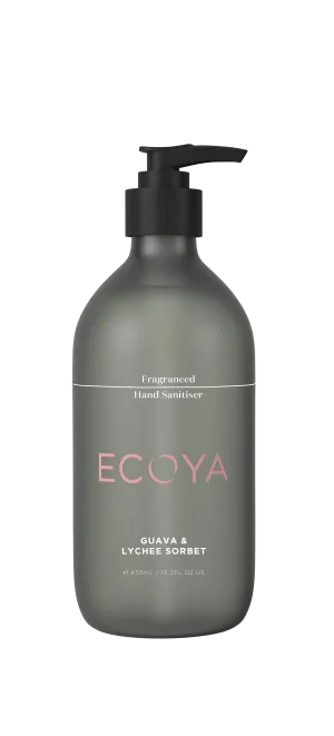 Ecoya Hand Sanitiser Pump Guava & Lychee Sorbet