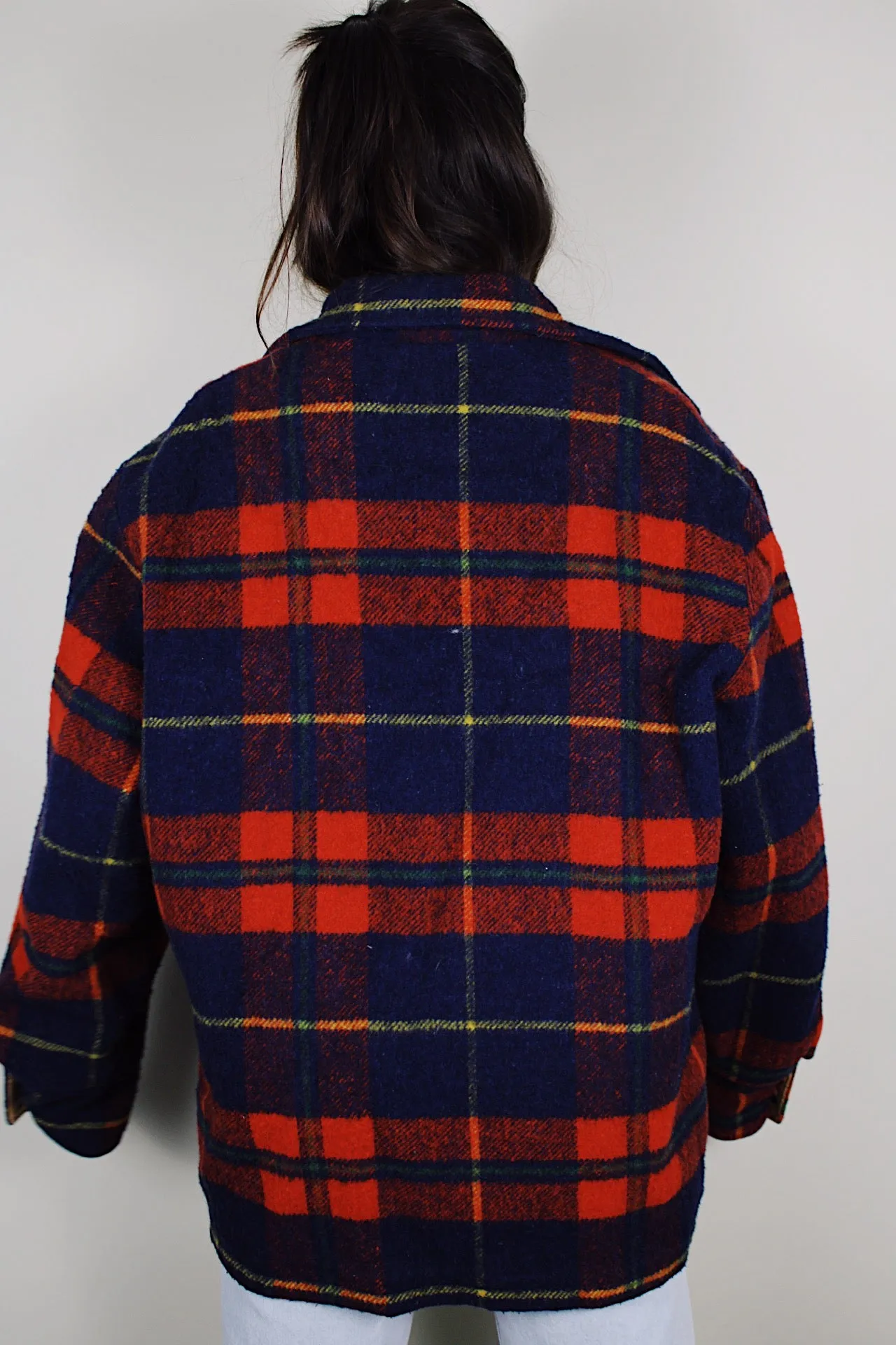 Fleece Lined Plaid Shacket