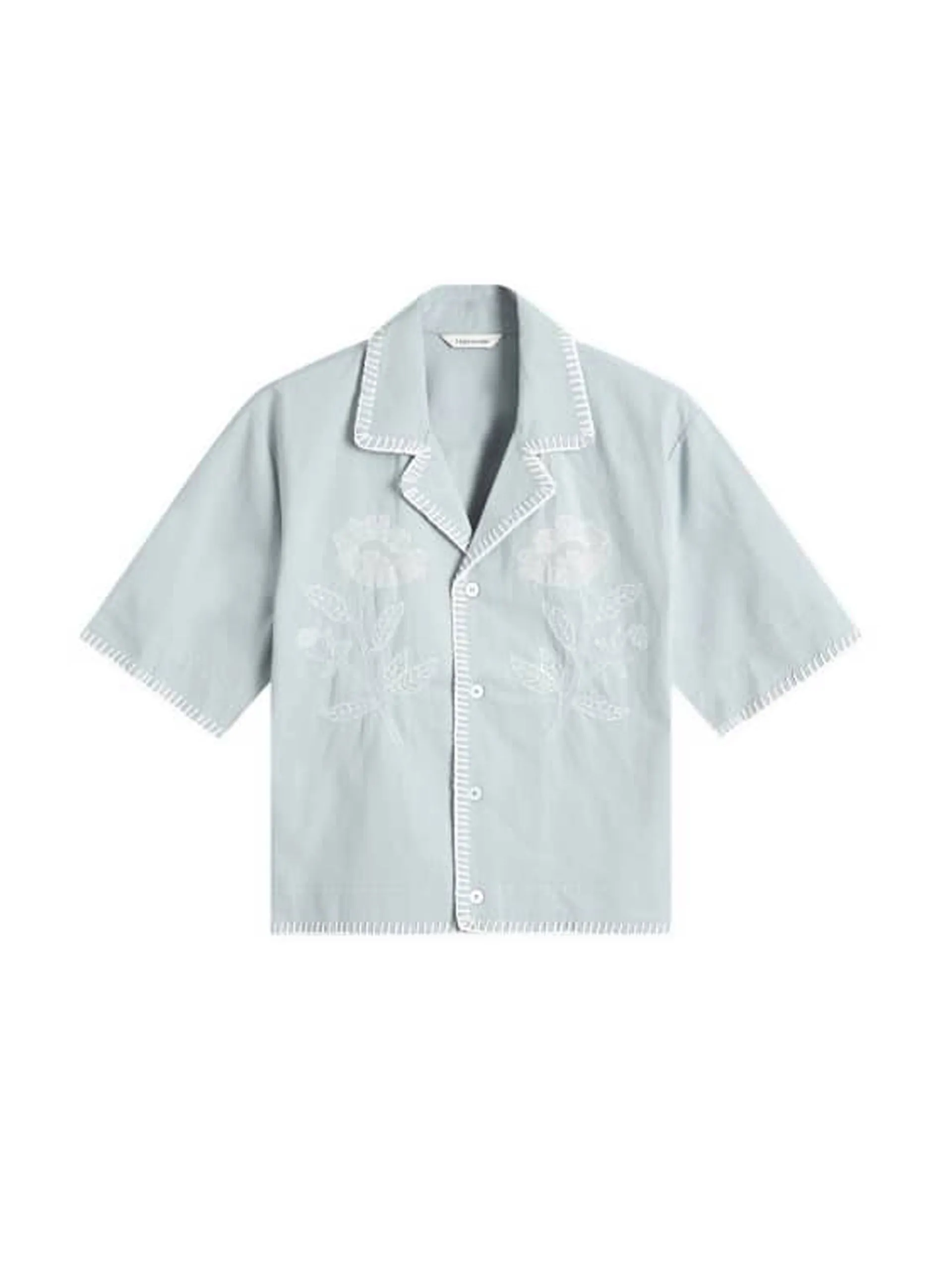Gorti cropped embroidered shirt