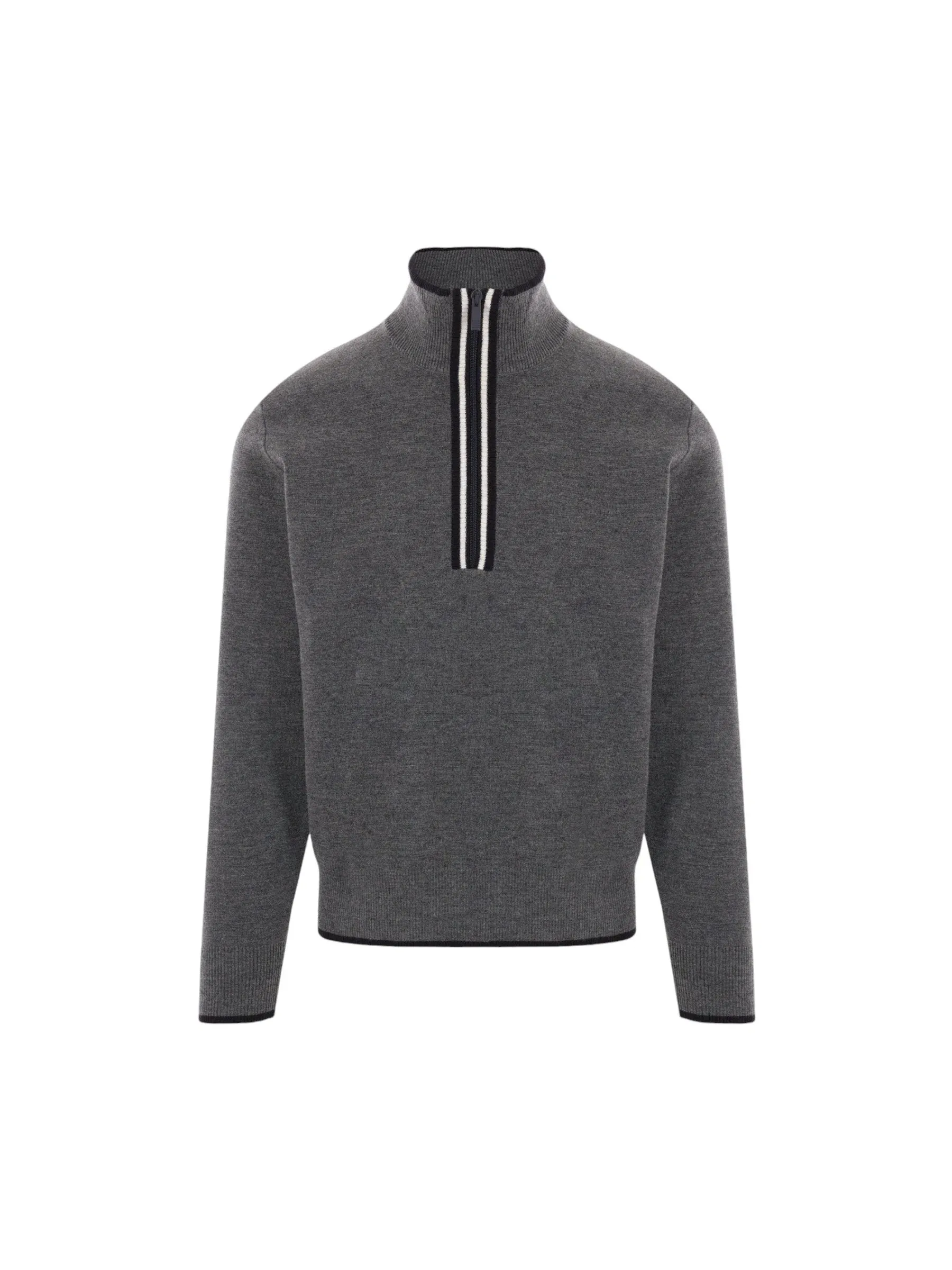 Half-Zip Merino Wool Sweater
