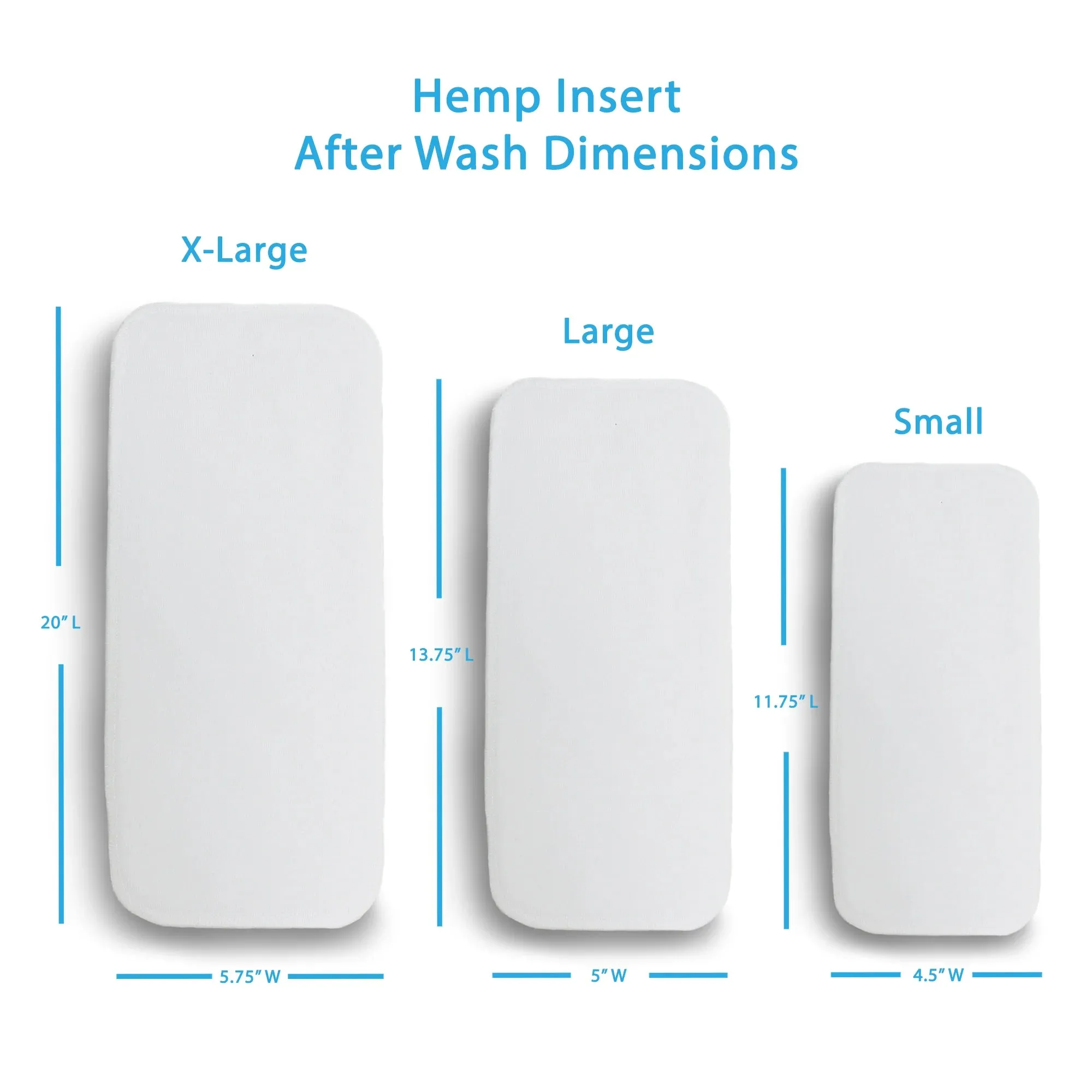 Hemp Inserts [2 pack]