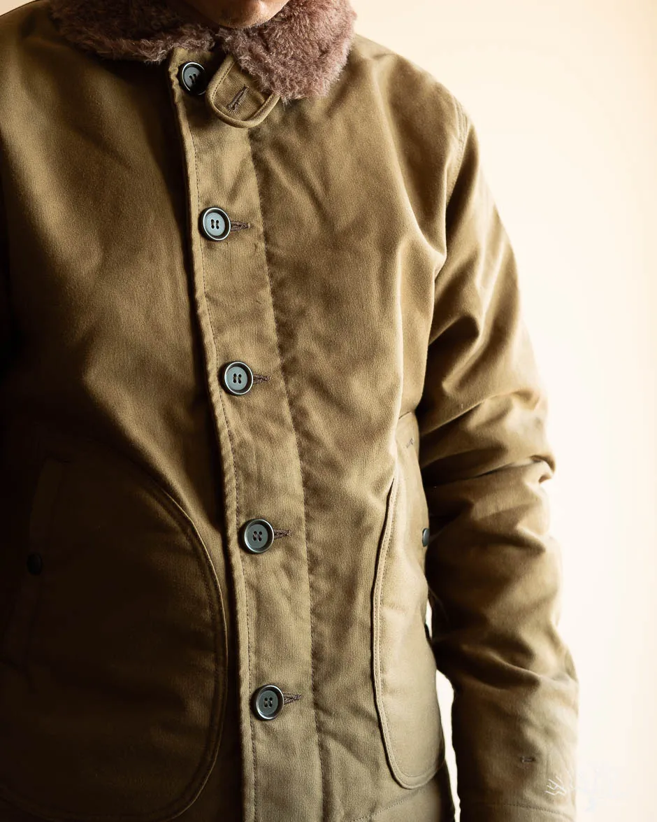 IHM-29-KHA Whipcord N1 Deck Jacket - Khaki