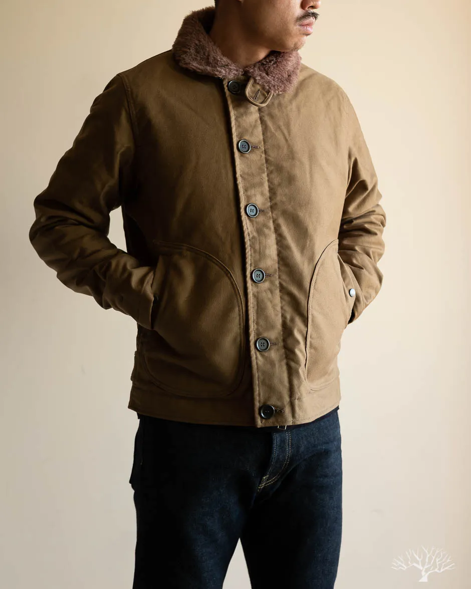 IHM-29-KHA Whipcord N1 Deck Jacket - Khaki