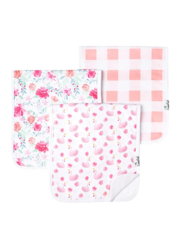 June Premium Burp Cloths by Copper Pearl