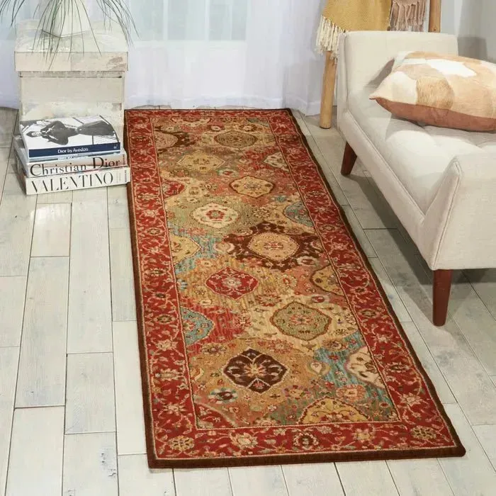 Living Treasures LI03 Multi Color Rug