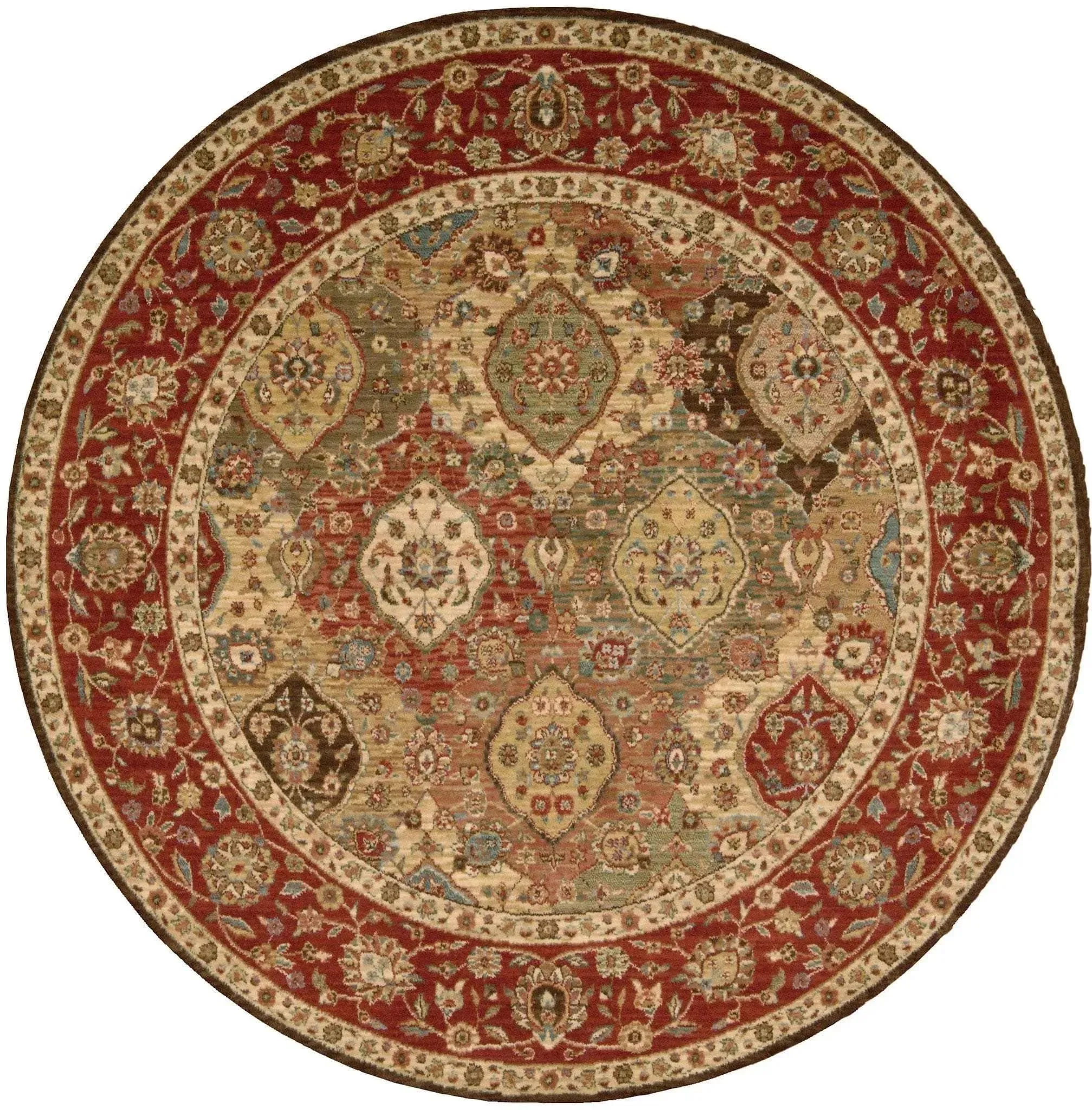 Living Treasures LI03 Multi Color Rug