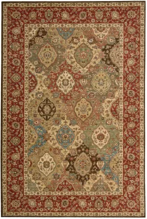 Living Treasures LI03 Multi Color Rug