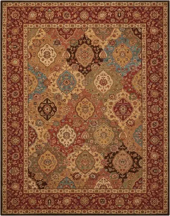 Living Treasures LI03 Multi Color Rug