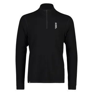 Mons Royale Cascade Merino Flex 1/4 Zip Thermal Top - Black