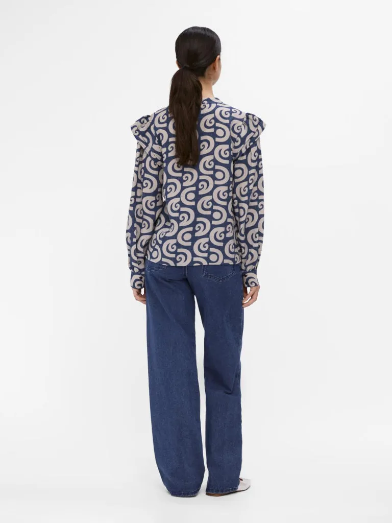 OBJSOPHIELINE LS RE SHIRT