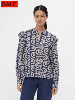 OBJSOPHIELINE LS RE SHIRT