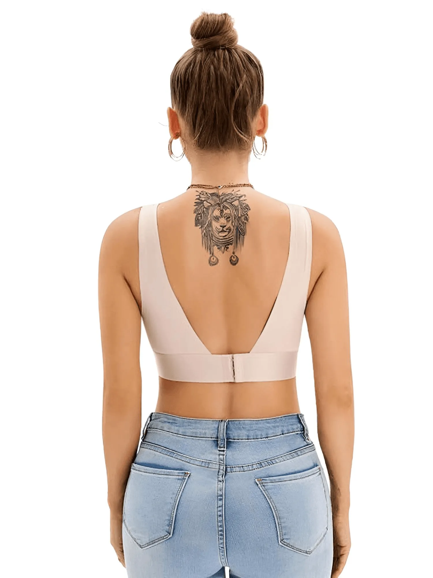 Plunging Neckline Bra