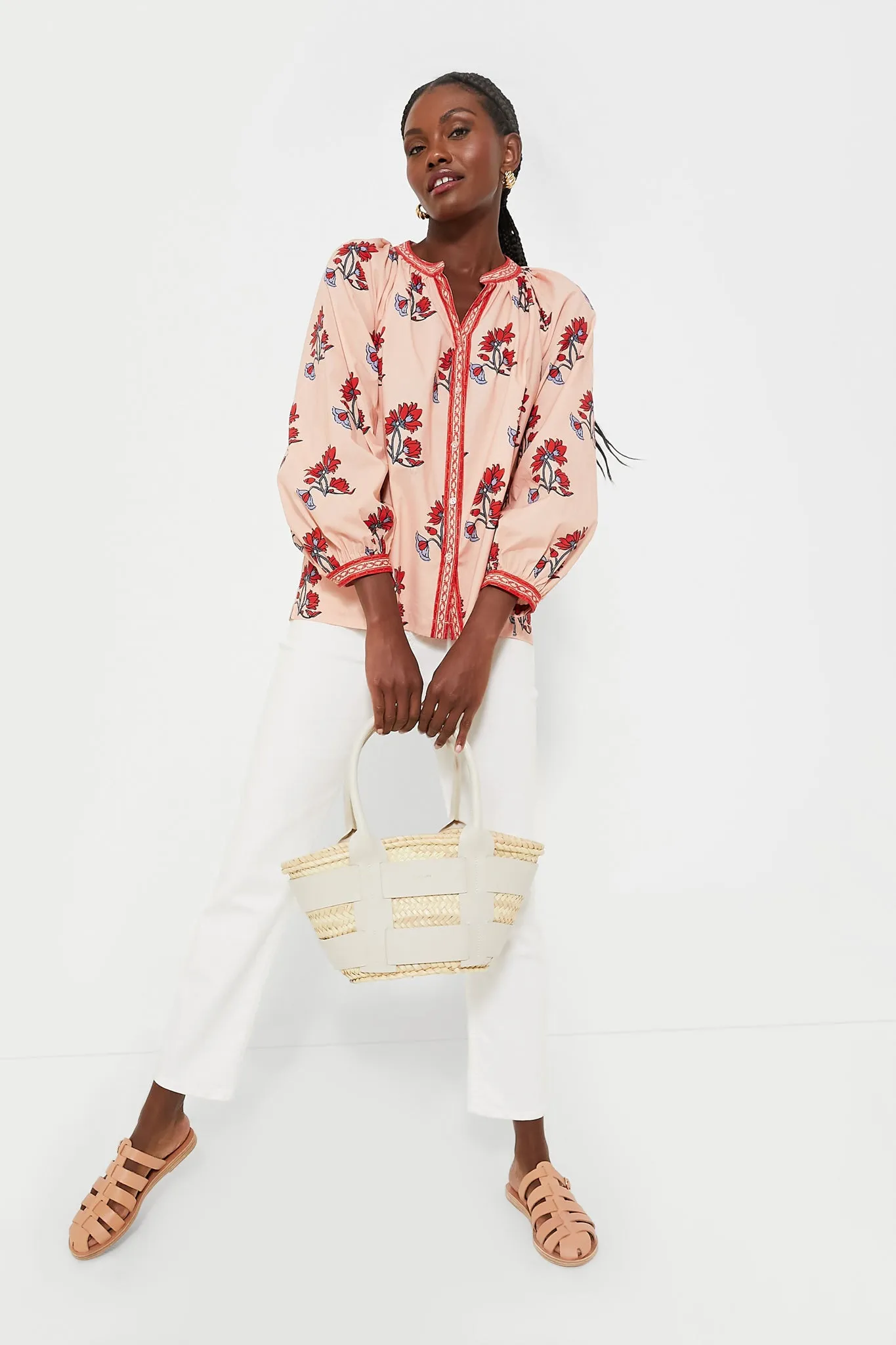 Pomegranate Buds Aria Blouse