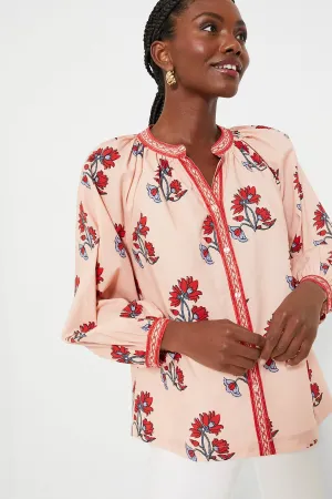 Pomegranate Buds Aria Blouse
