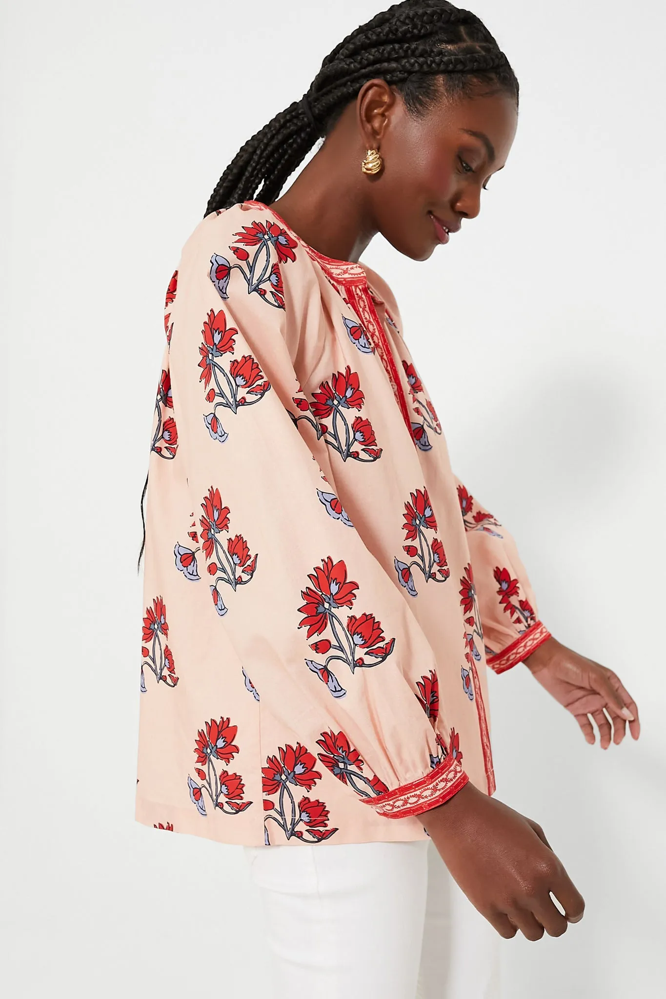 Pomegranate Buds Aria Blouse
