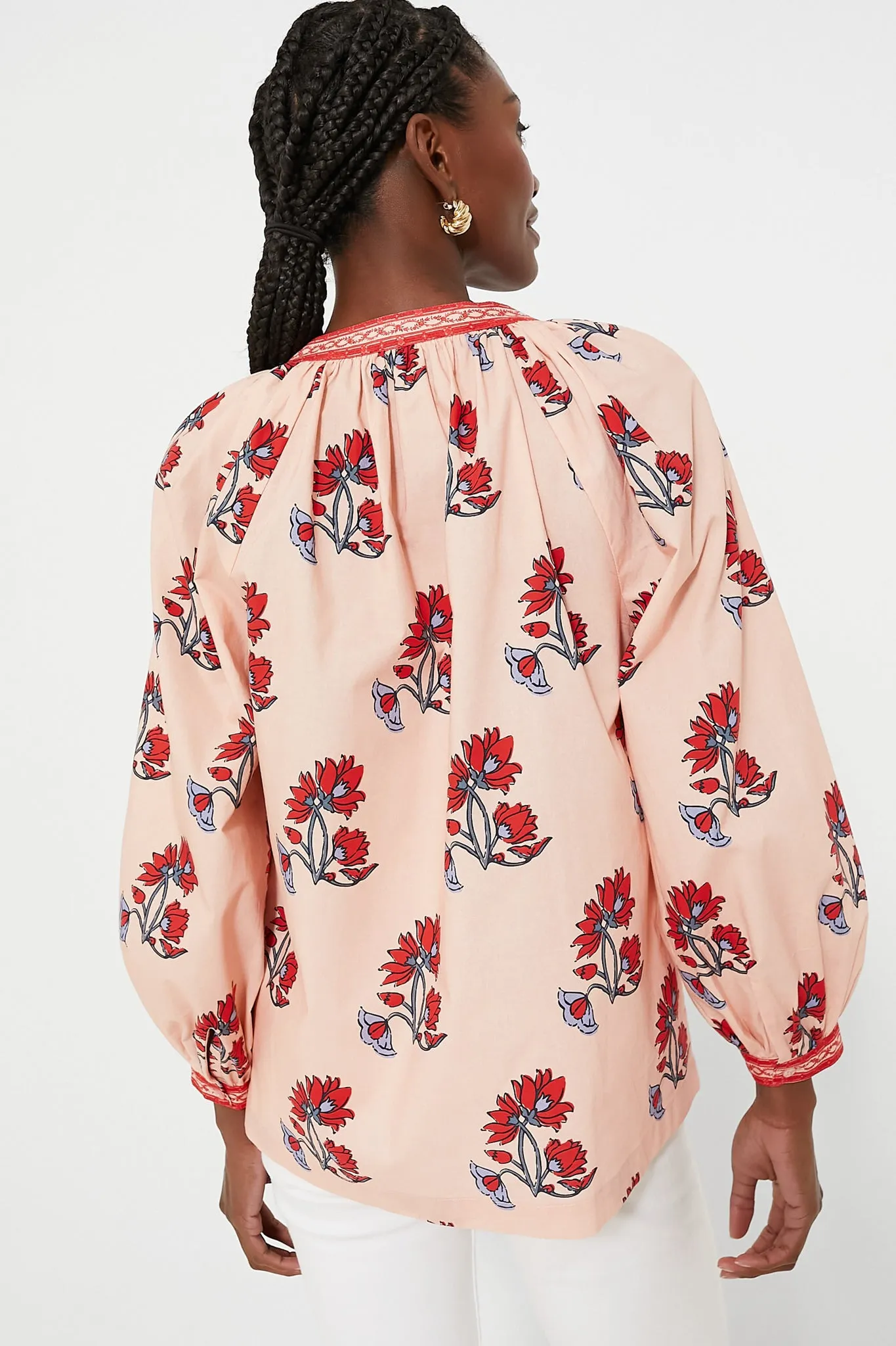 Pomegranate Buds Aria Blouse