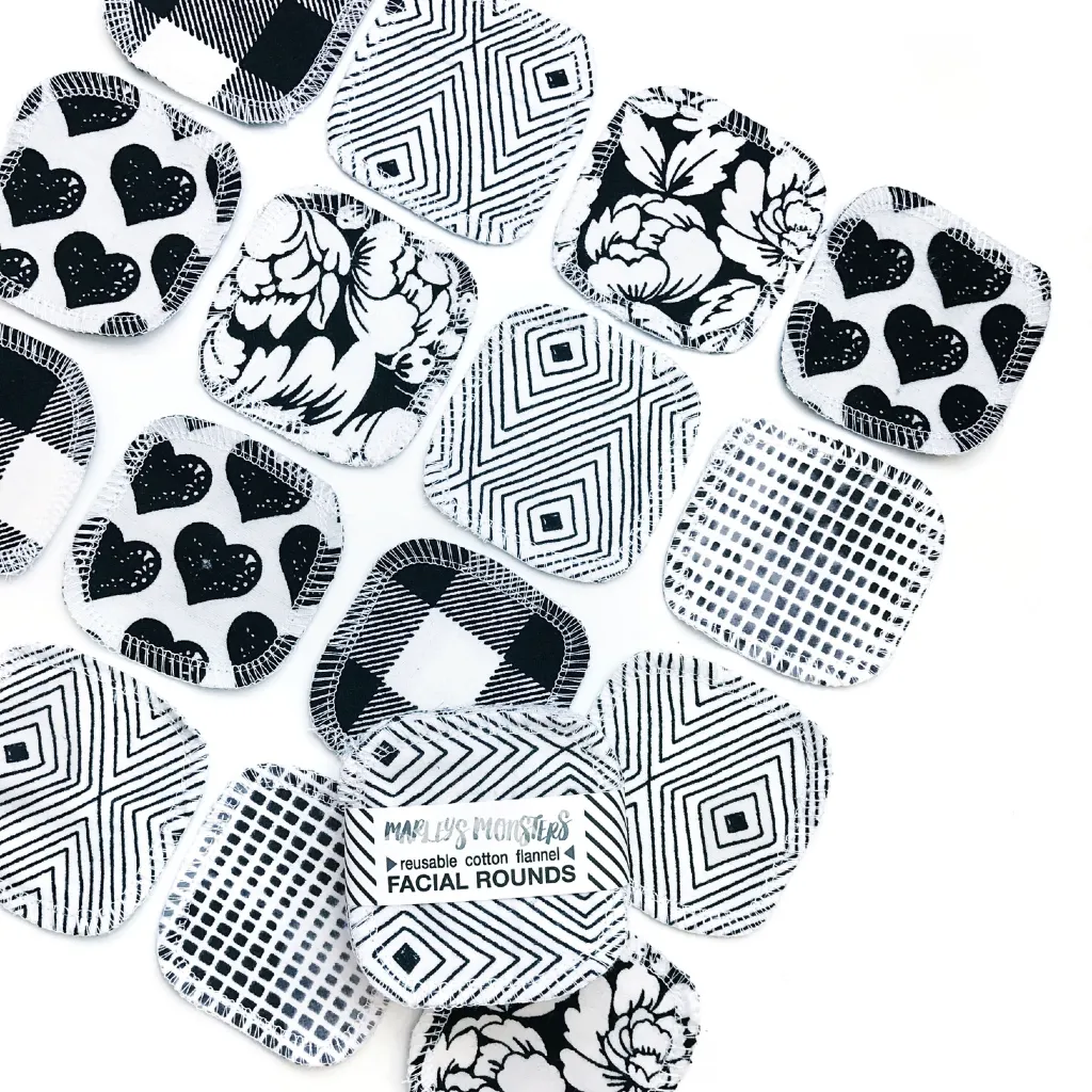 Reusable Washable Cotton Facial Rounds