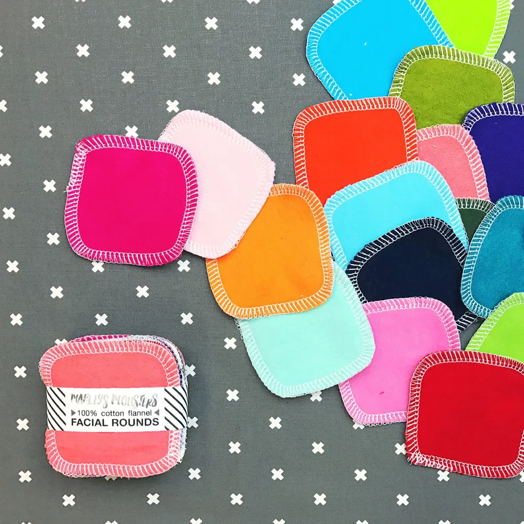 Reusable Washable Cotton Facial Rounds