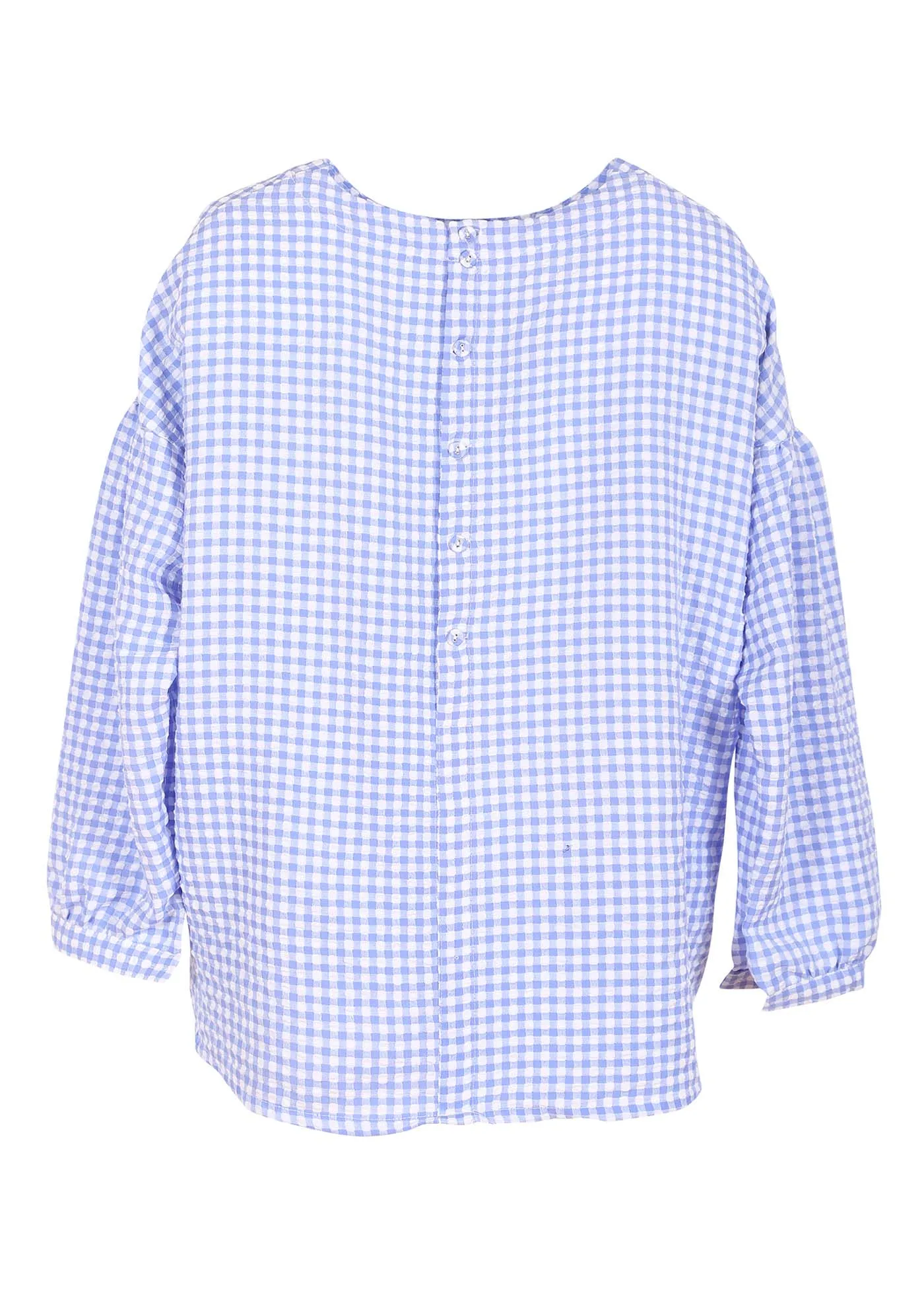 Suzanna Marrakesh Blouse Blue in Cotton