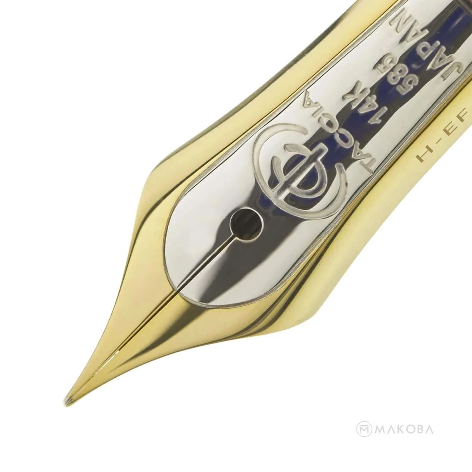 Taccia Tweed Limited Edition Fountain Pen, Mango Spice - 14K Gold Nib