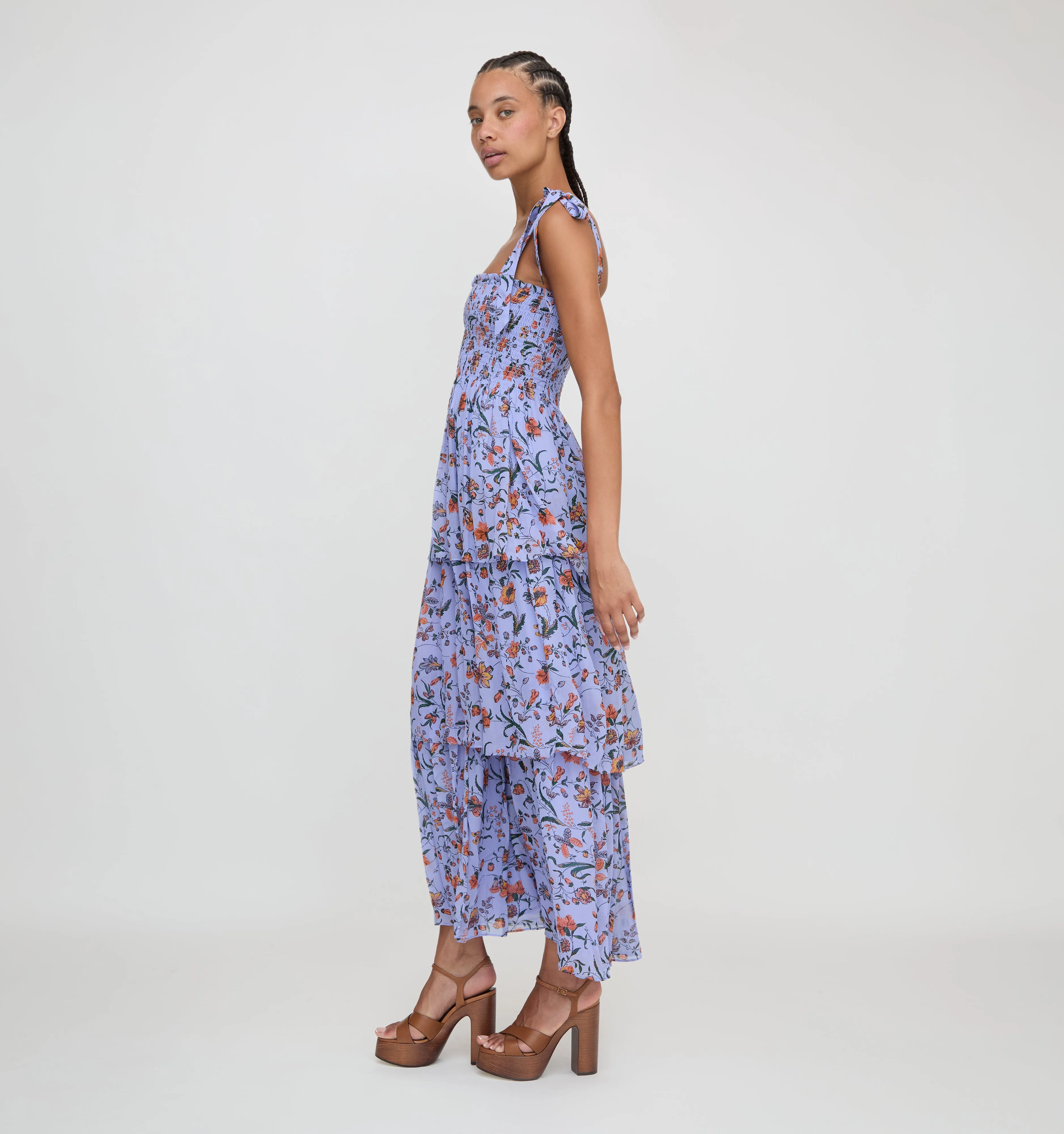 The Elise Nap Dress - Thistle Fleur Chintz