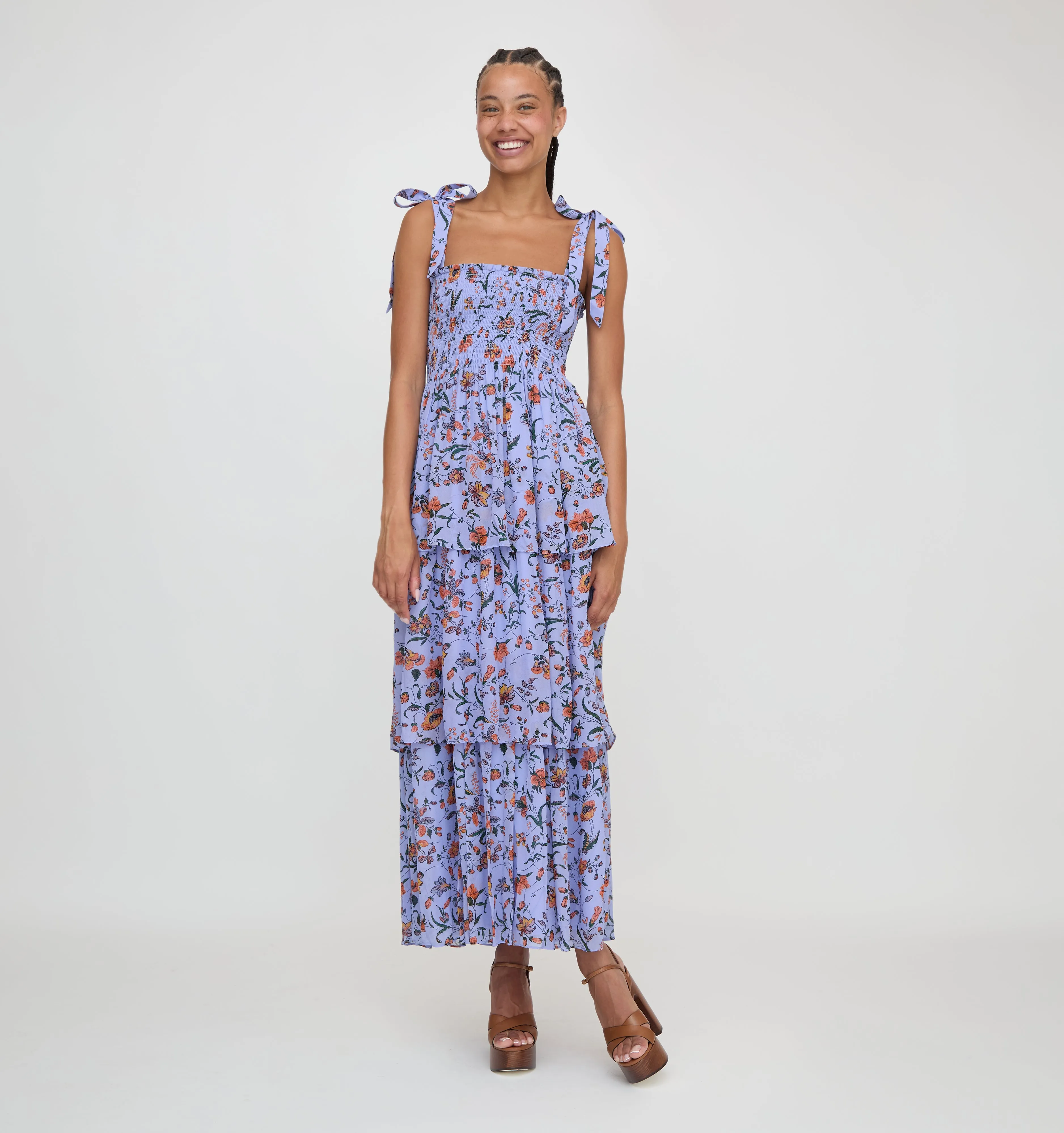 The Elise Nap Dress - Thistle Fleur Chintz